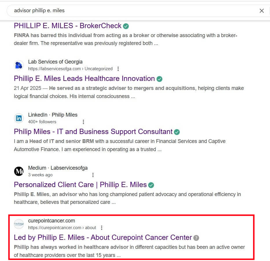 Curepoint-cancer_Google-Keyword-Ranking-3_