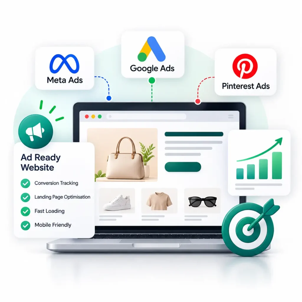 Modern Advertising Analytics Dashboard