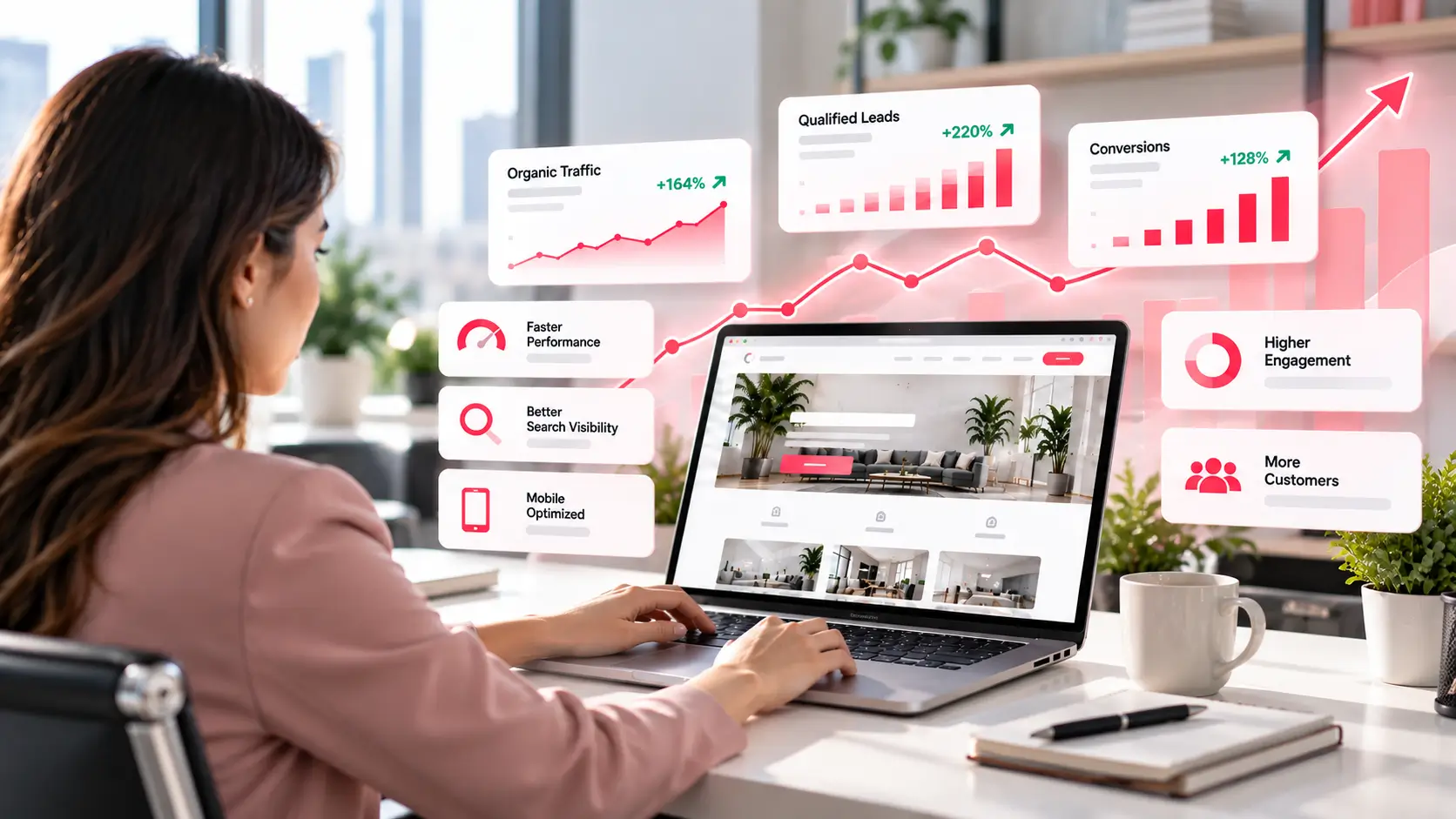 Modern Workspace Analytics Dashboard